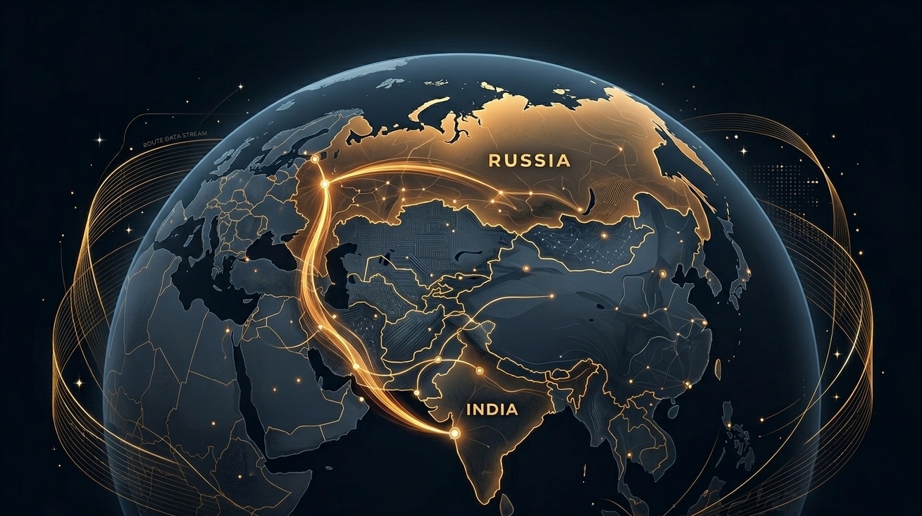 Карта присутствия ГЛАВТРУДРЕСУРС: Индия — Россия